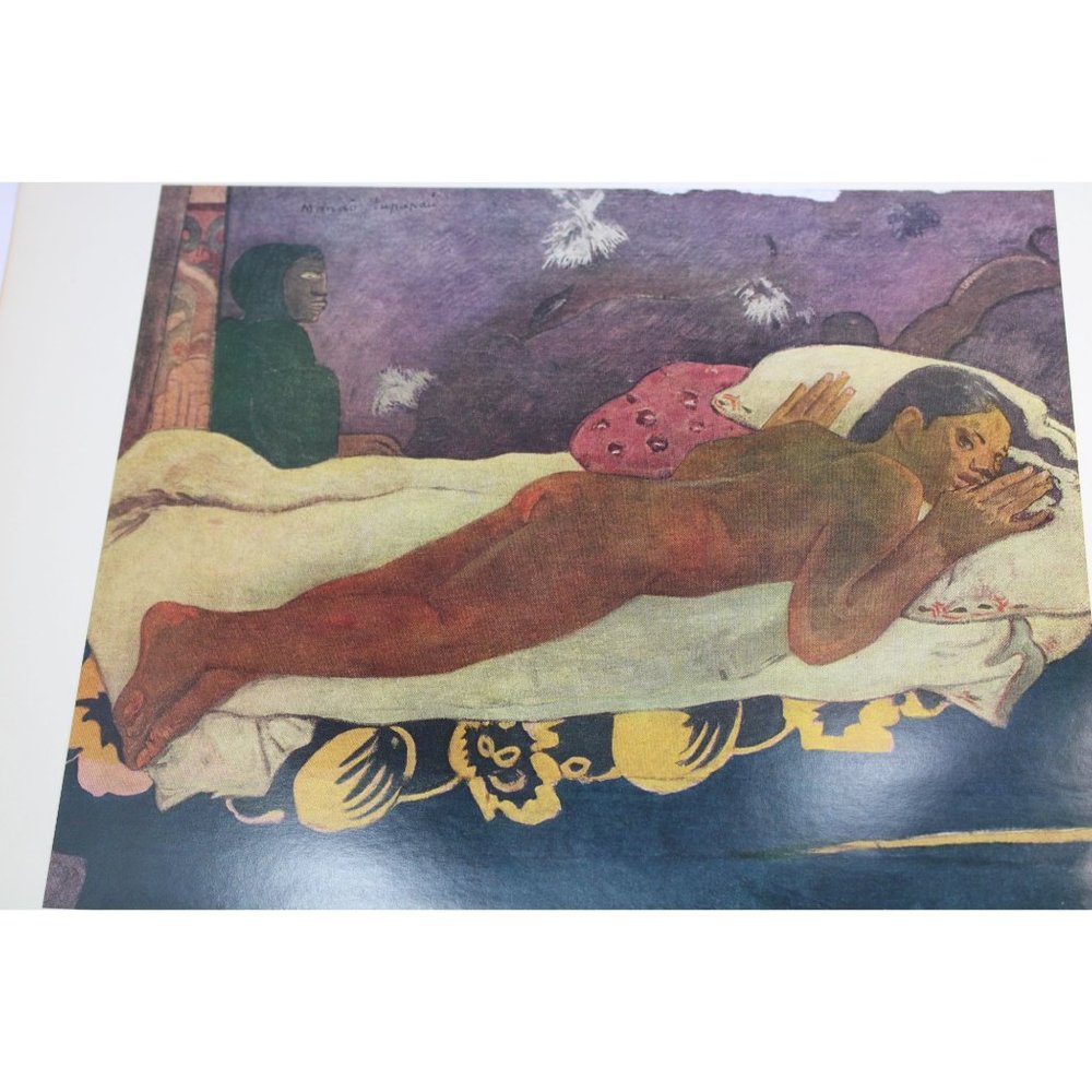Paul Gauguin Print Tahitian Landscape Vintage 88092